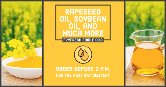 Register on our website now! - Fry Fresh Edible Oils