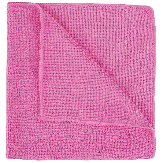 Pink Microfibre Cloth 40cmx40cm 10pk - Fry Fresh Edible Oils