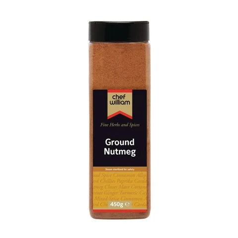 Ground Nutmeg 450g - Chef William - Fry Fresh Edible Oils