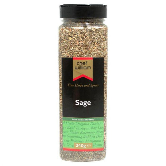 Sage Steam Sterilised 240g - Chef William - Fry Fresh Edible Oils