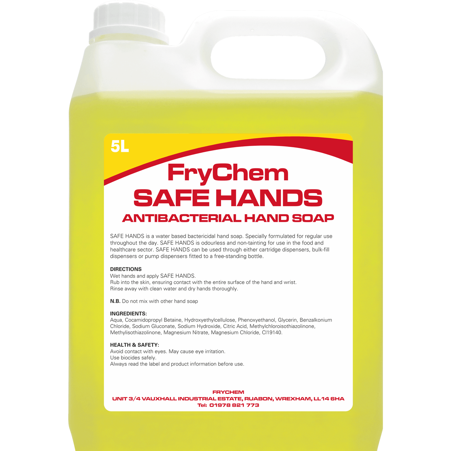 FryChem Safe Hands - 5L - Fry Fresh Edible Oils