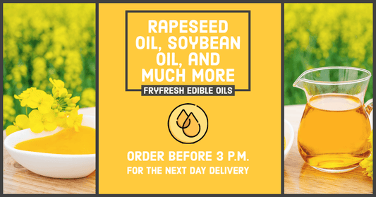 Register on our website now! - Fry Fresh Edible Oils