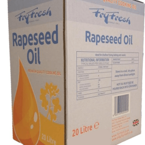 Rapeseed Oil - 20L - Fry Fresh Edible Oils