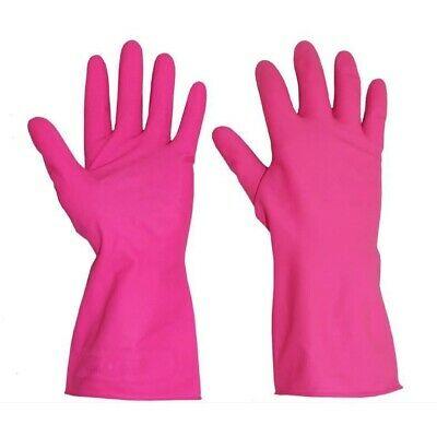 Pink Latex Rubber Household Glove - Fry Fresh Edible Oils